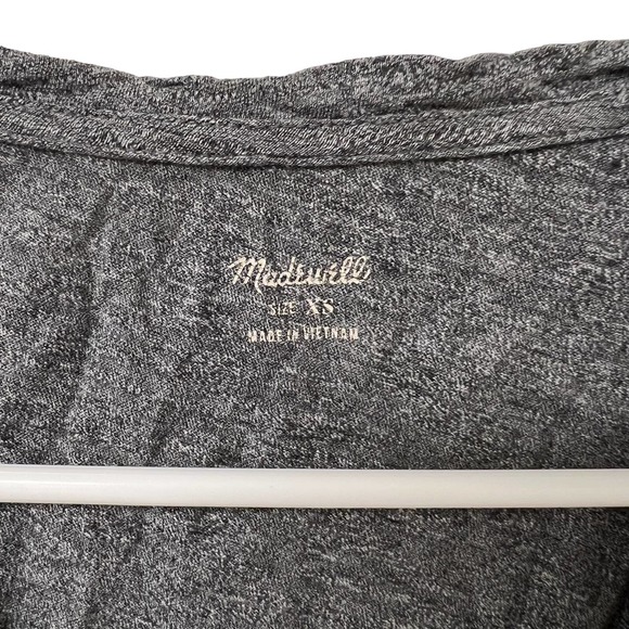 Madewell 100% Cotton V-Neck Tank Top Gray Size XS‎ - Picture 4 of 5
